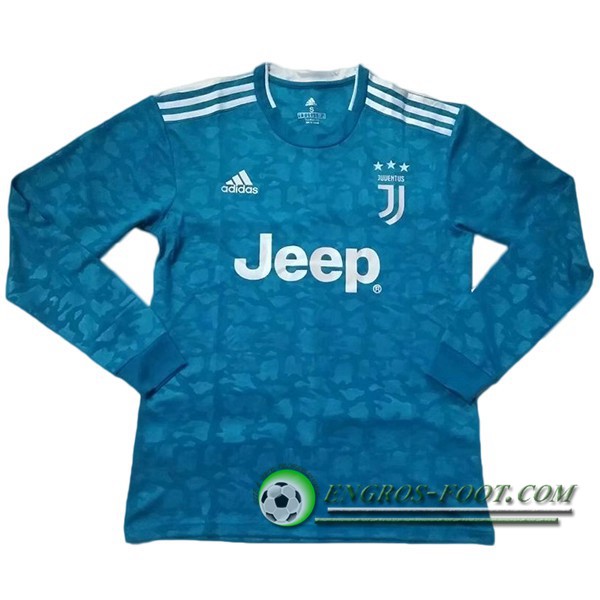 Engros-foot: Maillot de Foot Juventus Third Manche longue 2019/2020 Thailande