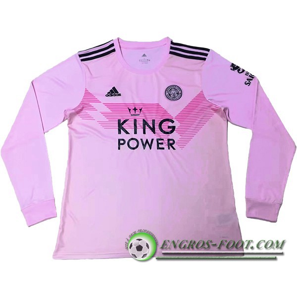 Engros-foot: Maillot de Foot Leicester City Exterieur Manche longue 2019/2020 Thailande