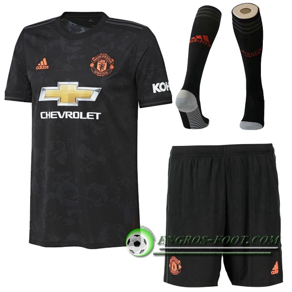 Ensemble Maillot de Foot Manchester United Third + Chaussettes 2019/2020