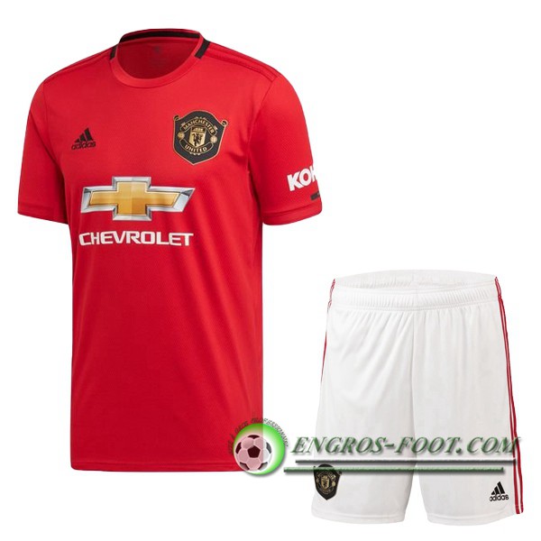 Ensemble Maillot de Foot Manchester United Domicile 2019/2020