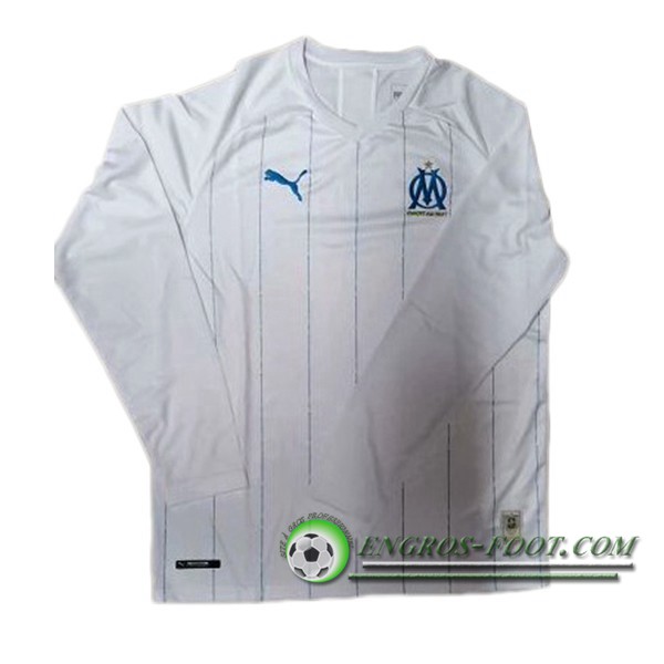 Engros-foot: Maillot de Foot Marseille Domicile Manche longue 2019/2020 Thailande