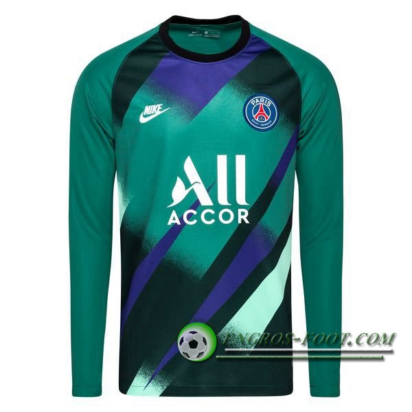 Maillot PSG Gardien de but Vert Fonce 2019/2020