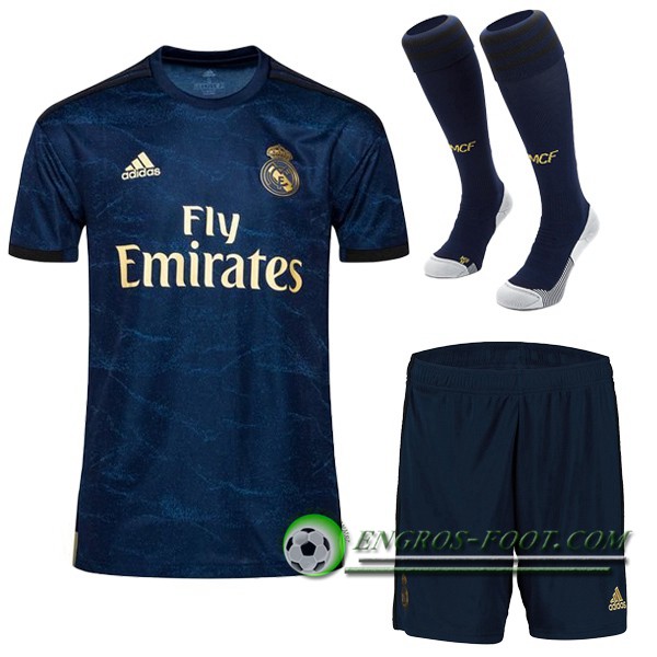 Ensemble Maillot de Foot Real Madrid Exterieur + Chaussettes 2019/2020