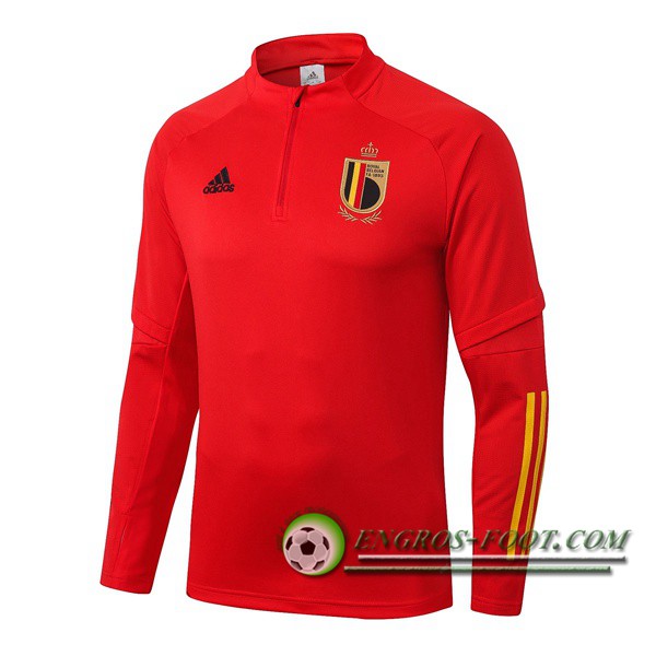 Sweatshirt Training Belgique Rouge 2019/2020