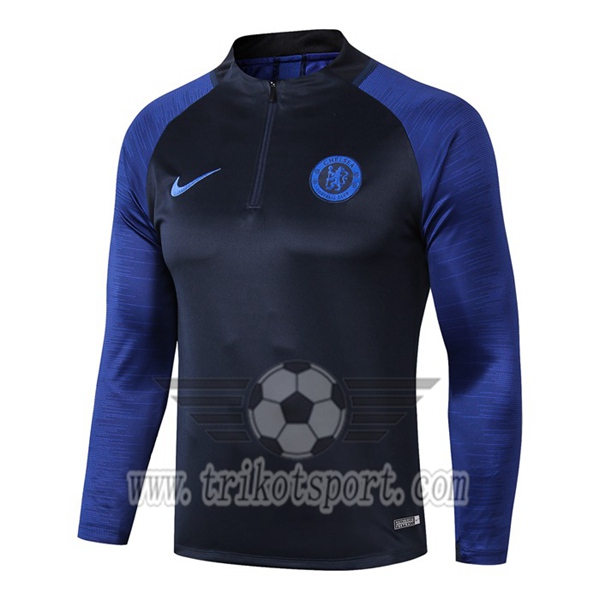 Sweatshirt Training FC Chelsea Bleu Fonce 2019/2020