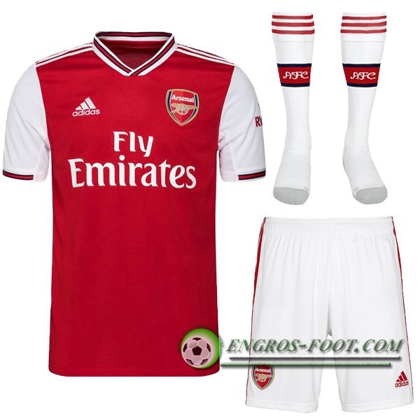 Ensemble Maillot de Foot Arsenal Domicile + Chaussettes 2019/2020