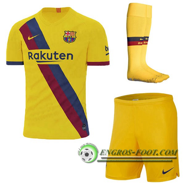 Ensemble Maillot de Foot FC Barcelone Exterieur + Chaussettes 2019/2020