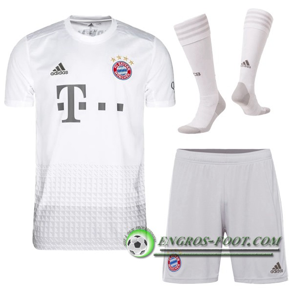 Ensemble Maillot de Foot Bayern Munich Exterieur + Chaussettes 2019/2020