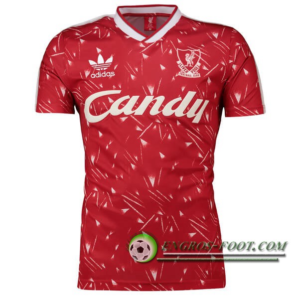 Maillot de Foot FC Liverpool Domicile 1989/1991