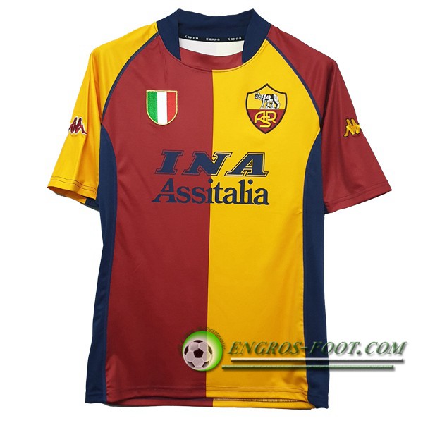 Maillot de Foot AS Roma Domicile 2001/2002