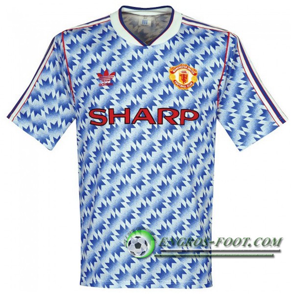 Maillot de Foot Manchester United Exterieur 1990/1992