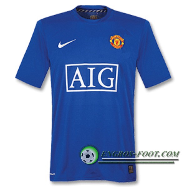 Maillot de Foot Manchester United Exterieur 2007/2008