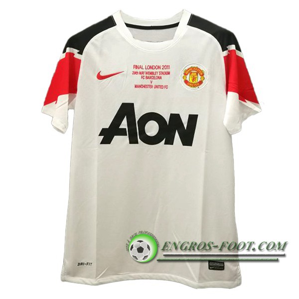 Maillot de Foot Manchester United Exterieur 2011