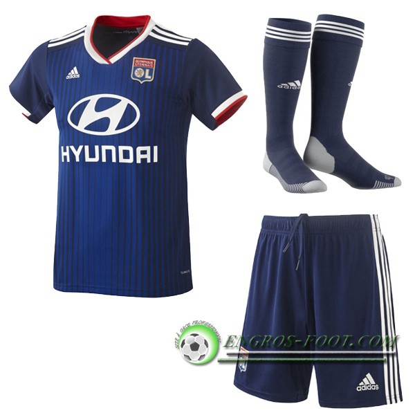 Ensemble Maillot de Foot Lyon OL Exterieur + Chaussettes 2019/2020