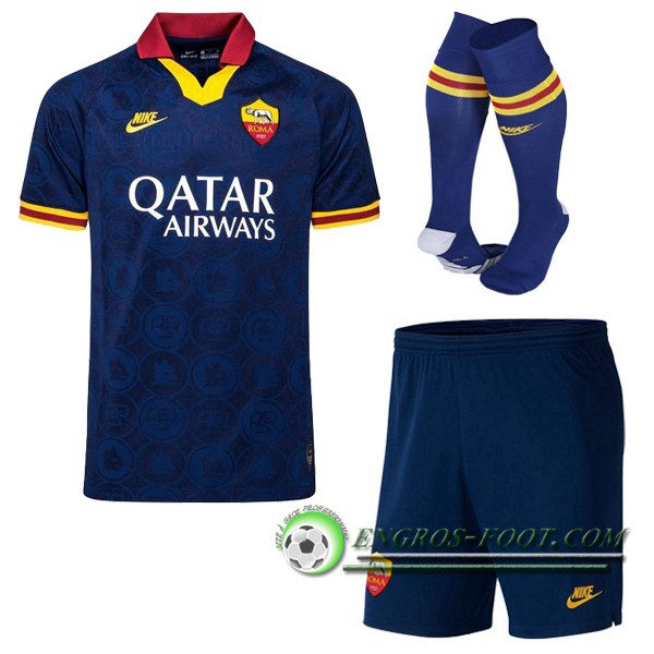 Ensemble Maillot de Foot AS Roma Third + Chaussettes 2019/2020