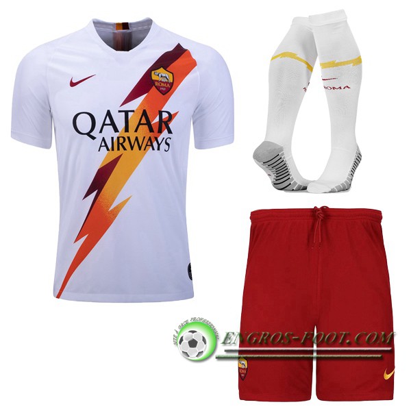 Ensemble Maillot de Foot AS Roma Exterieur + Chaussettes 2019/2020