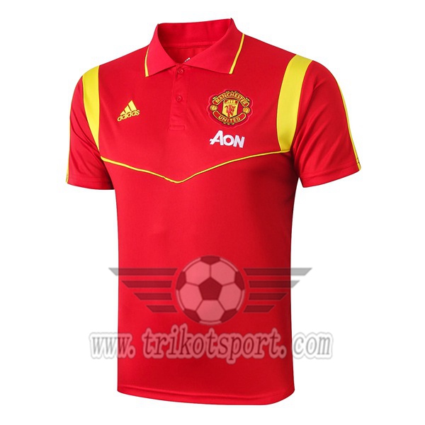 Polo Foot Manchester United Rouge 2019/2020