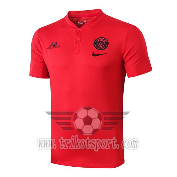 Polo Foot Paris PSG ALL Rouge 2019/2020