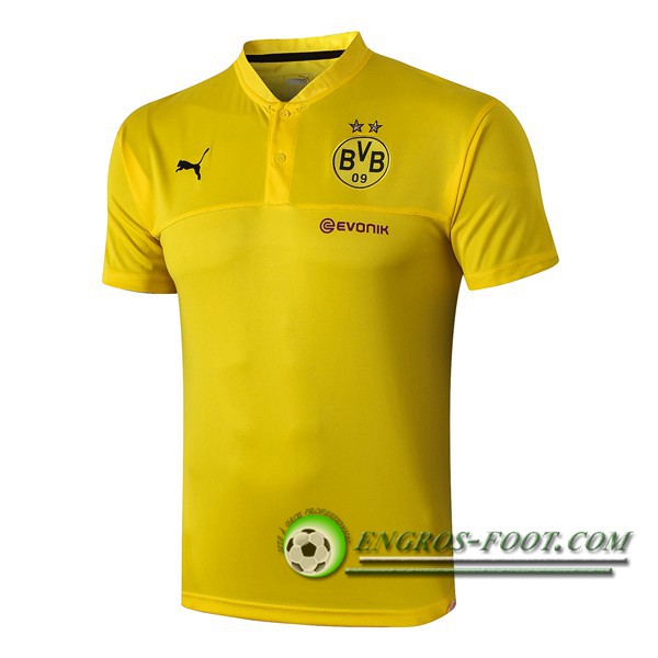 Engros-foot: Polo Foot Dortmund BVB Jaune 2019/2020 Thailande