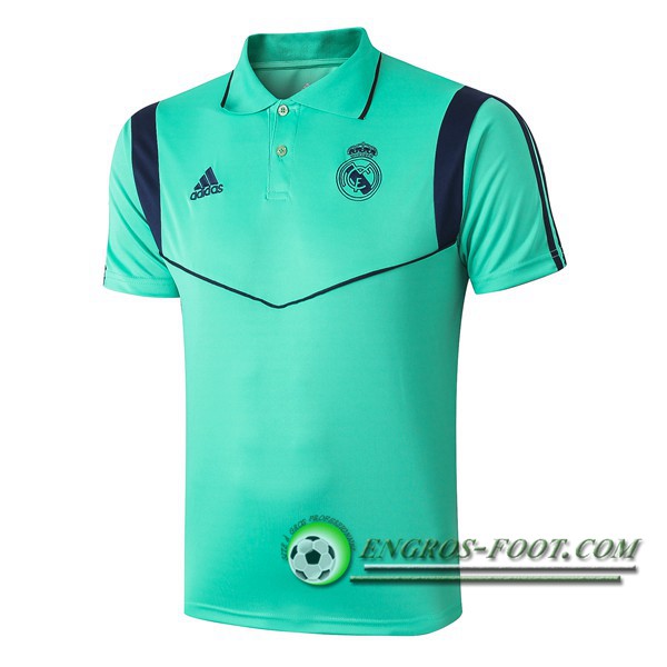 Engros-foot: Polo Foot Real Madrid Vert 2019/2020 Thailande