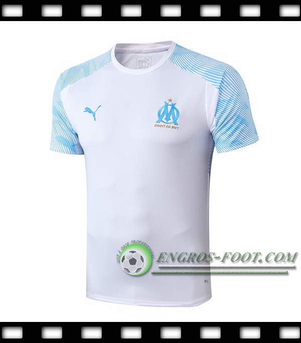 Training T-Shirts Marseille OM Blanc 2019/2020