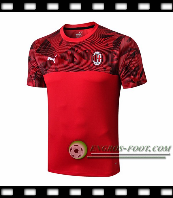 Training T-Shirts Milan AC Rouge 2019/2020