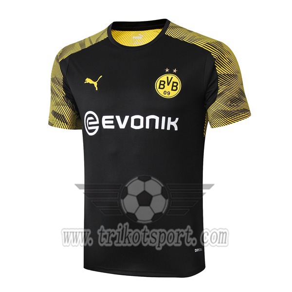 Training T-Shirts Dortmund BVB Noir 2019/2020