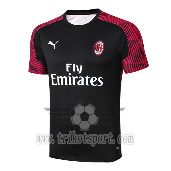 Training T-Shirts Milan AC Noir 2019/2020