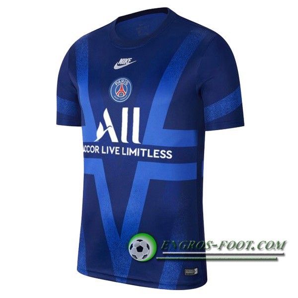 Training T-Shirts PSG ALL Bleu 2019/2020