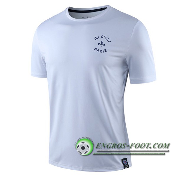 Training T-Shirts PSG Blanc 2019/2020