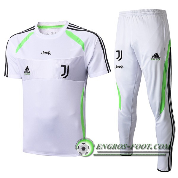 Ensemble Training T-Shirts Juventus Adidas × Palace Collabore Edition Blanc 2019/2020