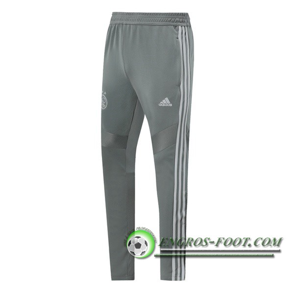 Training Pantalon Foot AFC Ajax Gris 2019/2020