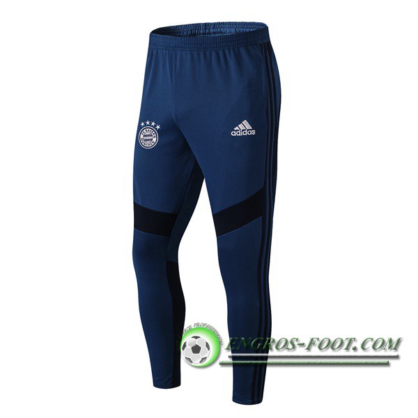 Training Pantalon Foot Bayern Munich Bleu Fonce 2019/2020