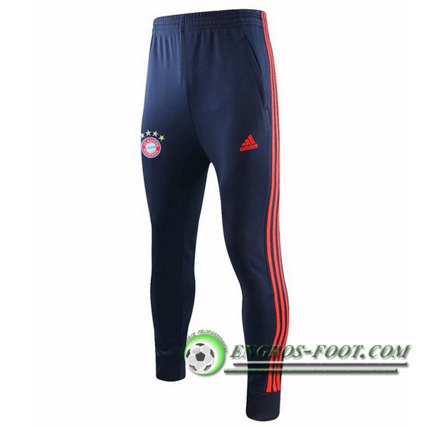 Training Pantalon Foot Bayern Munich Bleu Orange 2019/2020