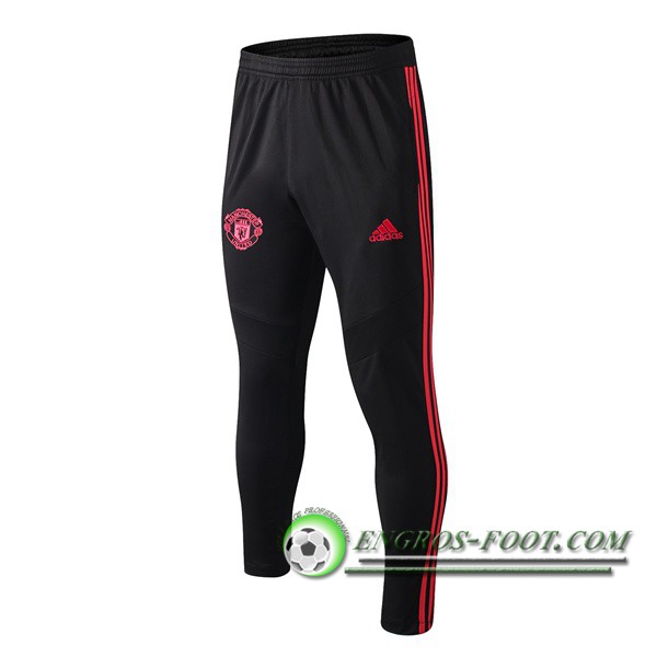 Training Pantalon Foot Manchester United Noir Rouge 2019/2020