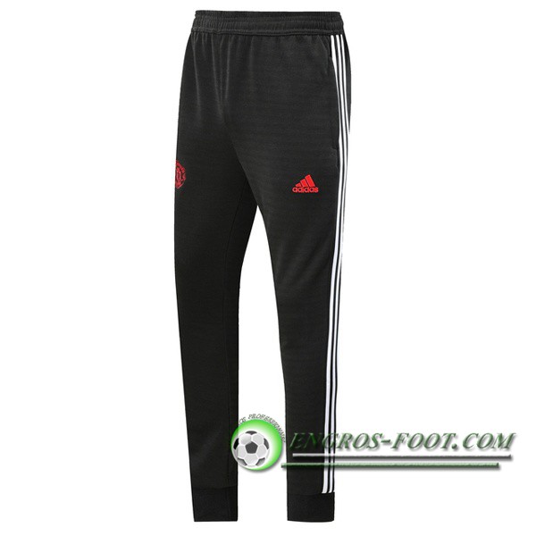 Training Pantalon Foot Manchester United Noir Rouge Blanc 2019/2020