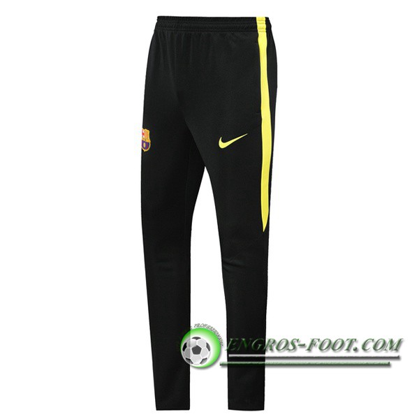 Training Pantalon Foot FC Barcelone Noir Jaune 2019/2020