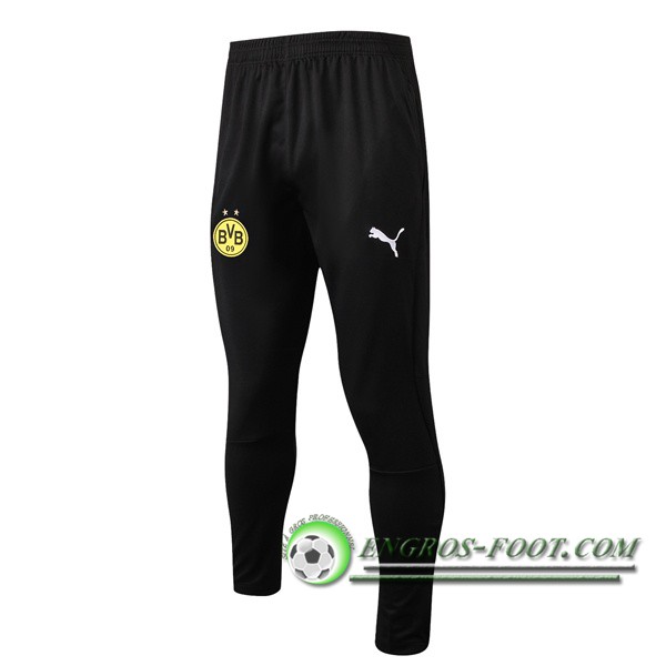 Training Pantalon Foot Dortmund BVB Noir Blanc 2019/2020