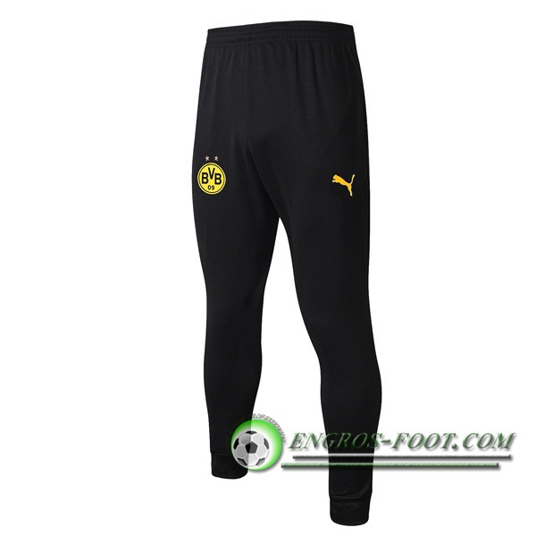 Training Pantalon Foot Dortmund BVB Noir Jaune 2019/2020