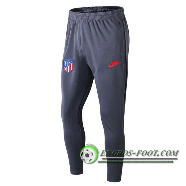 Training Pantalon Foot Atletico Madrid Gris Fonce 2019/2020