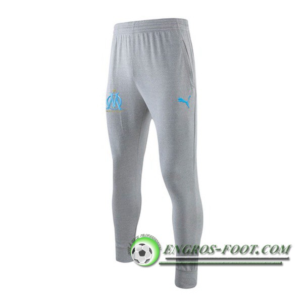 Training Pantalon Foot Marseille OM Gris 2019/2020