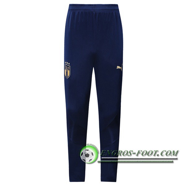 Training Pantalon Foot Italie Bleu Jaune 2019/2020