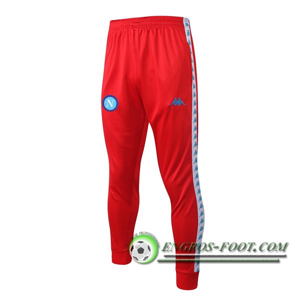 Training Pantalon Foot SSC Naples Rouge 2019/2020