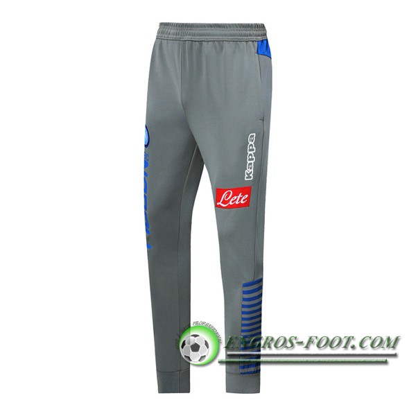 Training Pantalon Foot SSC Naples Gris 2019/2020