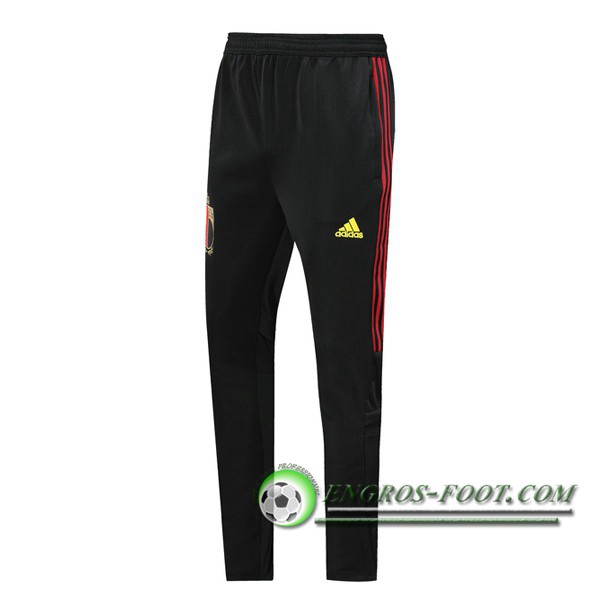 Training Pantalon Foot Belgique Noir Jaune 2019/2020