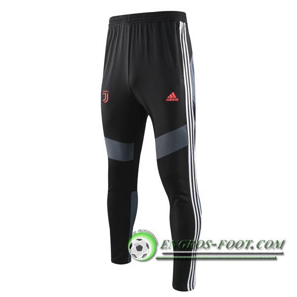 Training Pantalon Foot Juventus Noir Gris 2019/2020