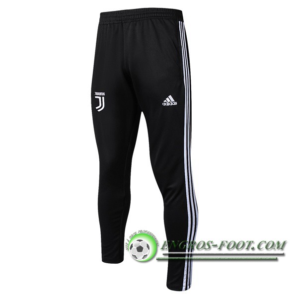 Training Pantalon Foot Juventus Noir Blanc 2019/2020