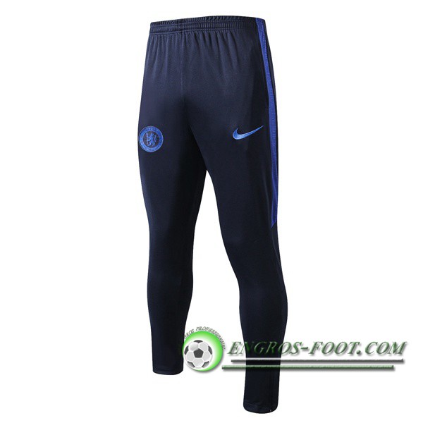 Training Pantalon Foot FC Chelsea Bleu Fonce 2019/2020