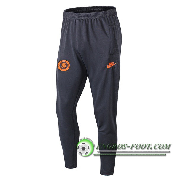 Training Pantalon Foot FC Chelsea Gris Fonce 2019/2020