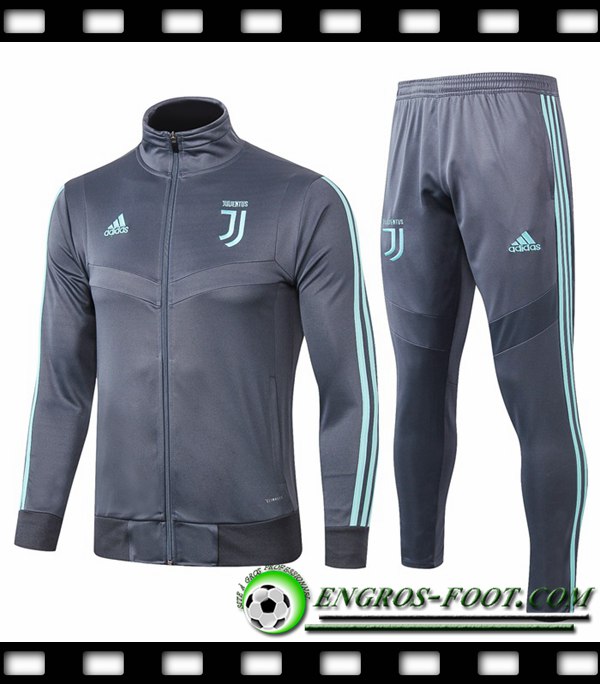 Ensemble Survetement de Foot - Veste Juventus Gris 2019/2020